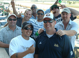 day at Del Mar Track