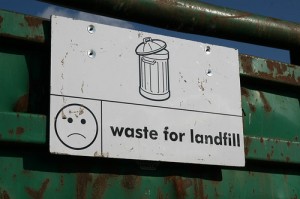 45 landfill sign 45 landfill sign