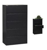 5 drawer lateral file 36 wide